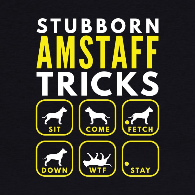 Stubborn AmStaff Tricks - Dog Training by DoggyStyles